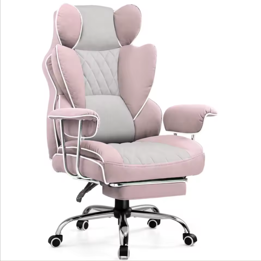 Comfortable Reclining Foot Cushion Gaming and Office Chair