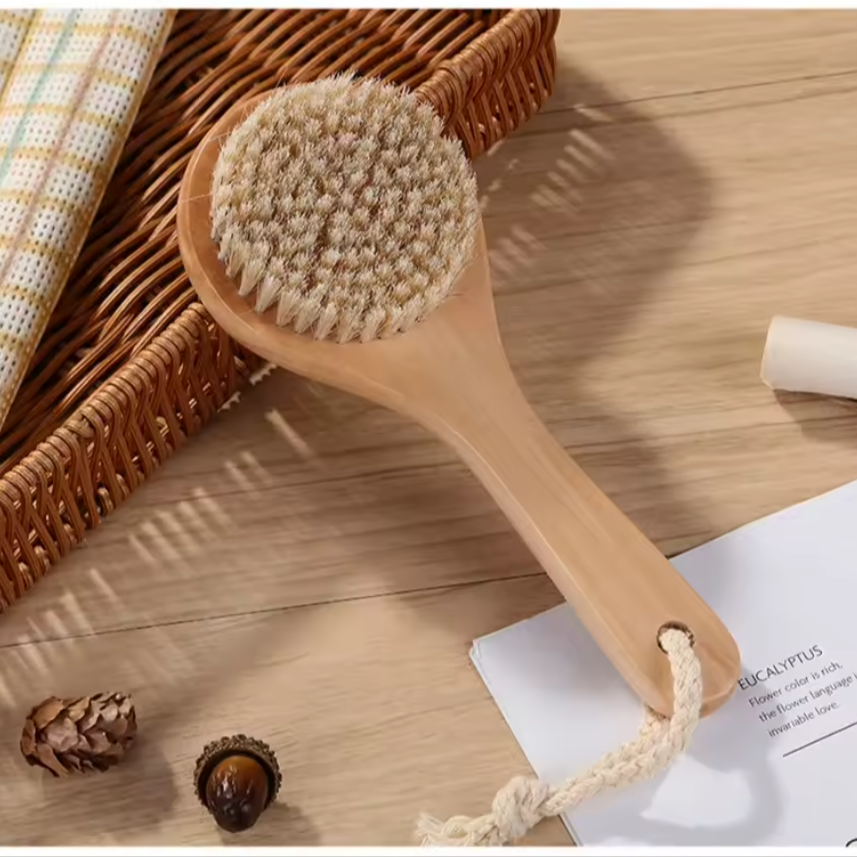 Small Massage Dry Brush For Lymph Drainage