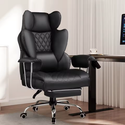 Comfortable Reclining Foot Cushion Gaming and Office Chair