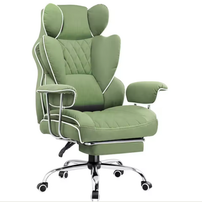 Comfortable Reclining Foot Cushion Gaming and Office Chair