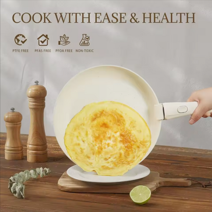 Ceramic Detachable Handle Cookware Set
