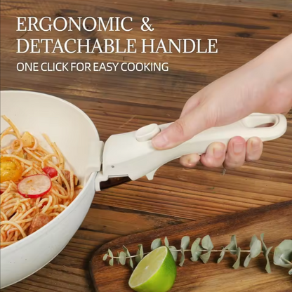 Ceramic Detachable Handle Cookware Set