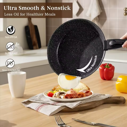 20PC Black Ceramic Detachable Cookware