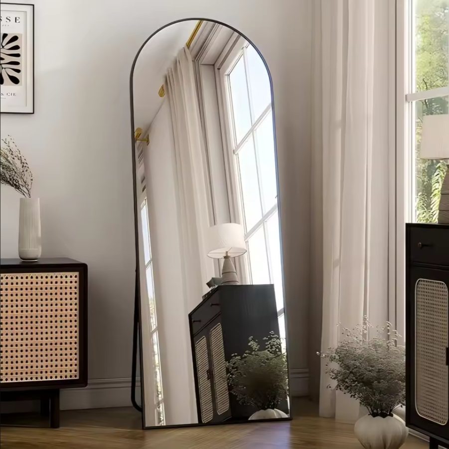 Fancy Full Body Arched Mirror