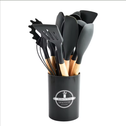 Durable Silicone Cooking Utensil Set