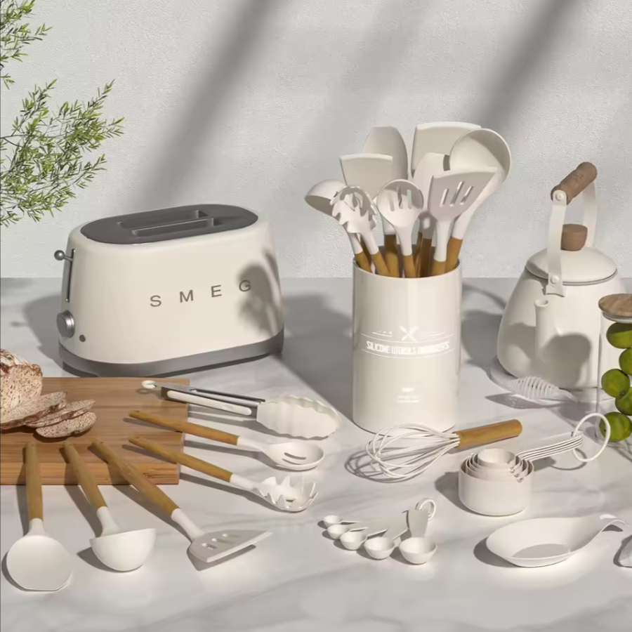 Durable Silicone Cooking Utensil Set