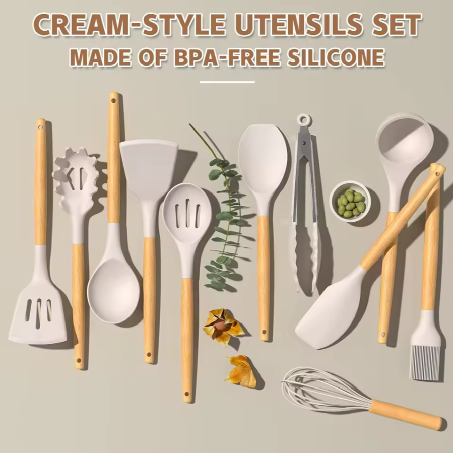 Durable Silicone Cooking Utensil Set