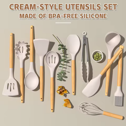 Durable Silicone Cooking Utensil Set