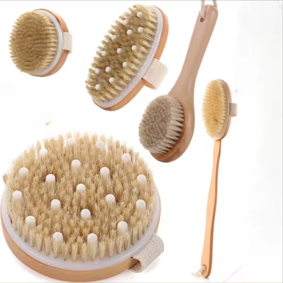 Small Massage Dry Brush For Lymph Drainage
