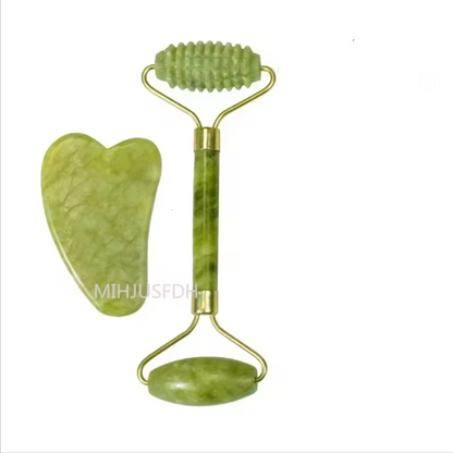 3PC Olive Green Jade Rolller