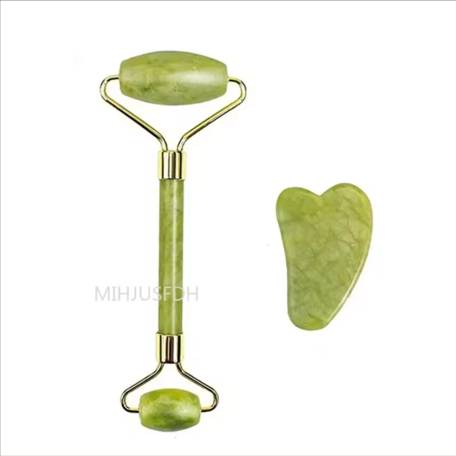3PC Olive Green Jade Rolller