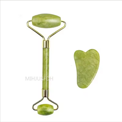 3PC Olive Green Jade Rolller