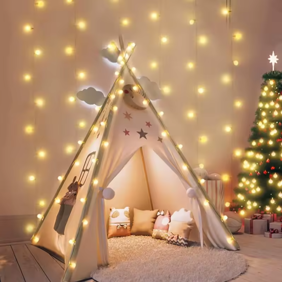 Round Fairy String Lights | Cozy Indoor & Outdoor Ambient Lighting