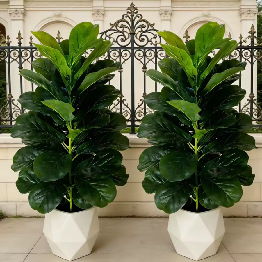 Artificial Fig Tree Plant | Realistic Indoor & Outdoor Accent Tree