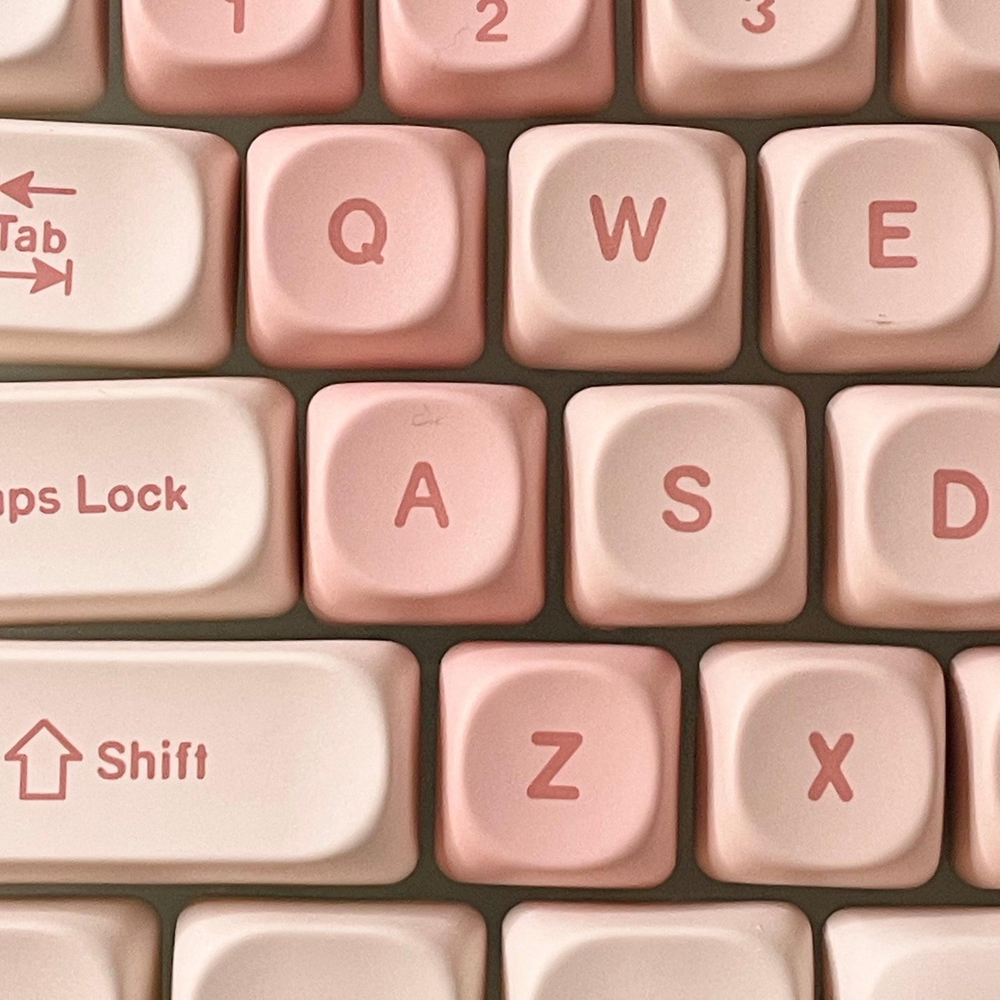 Pink Sakura PBT Keycaps MOA Profile 142 Keys Set for 60-100% Custom Keycaps