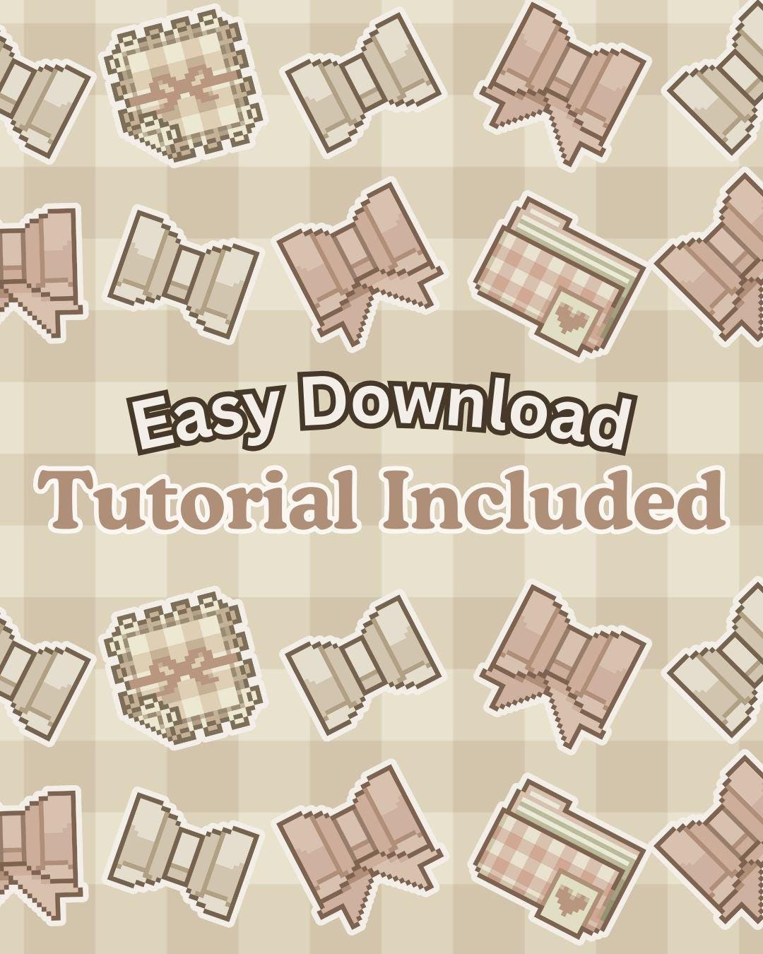 100+ Soft Pink Coquette Desktop Folders - Trendy Computer Customization [Compatible With Windows and Mac] Hand-drawn